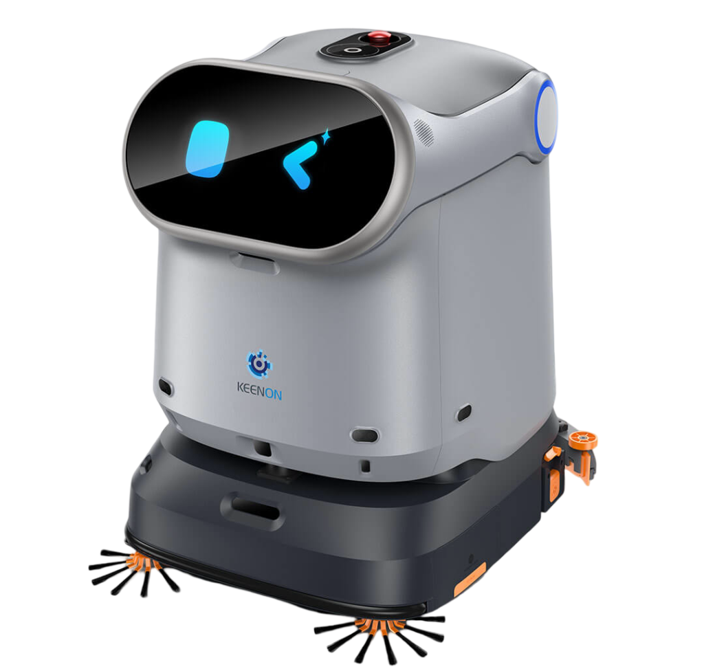 Robotai verslui – patalpų valymo, vejos ir baseinų robotai Autonominis grindų valymo robotas komercinėms patalpoms