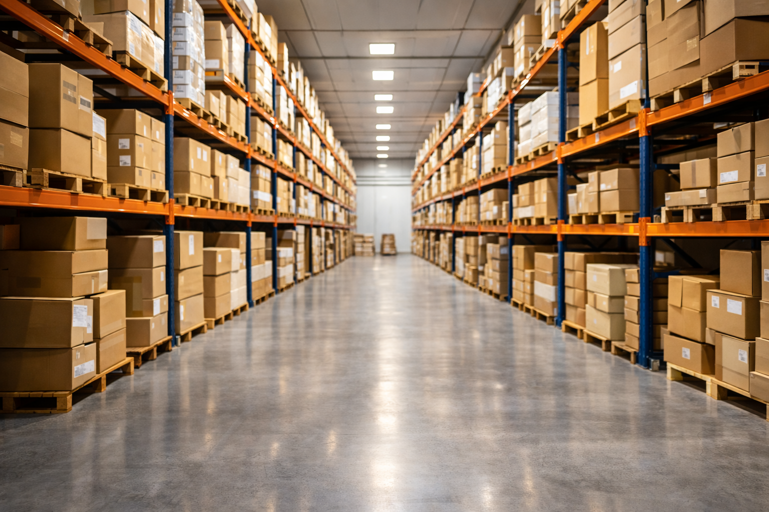 Robotai verslui – patalpų valymo, vejos ir baseinų robotai Sandėlio patalpos su transportuojamais kroviniais